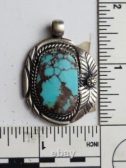 Hand made Turquoise and Sterling Silver Pendent