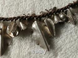Hand made sterling silver bangle bracelet vintage