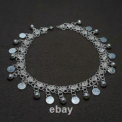 Handmade Anklet Jewelry Made of Sterling Silver