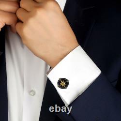 Handmade Cuff Links Jewelry Made of Sterling Silver