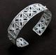 Handmade Filigree Bracelet Jewelry Made of Sterling Silver