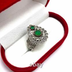 Handmade Filigree Ring Jewelry Made of Sterling Silver