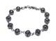 Handmade Oxidized Filigree Bracelet Jewelry Made of 925 Sterling Silver