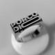Handmade Ring Porco Dio 925 Sterling Silver, Custom-made