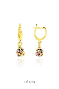 Handmade Triple Jewelry Set Made of Sterling Silver, Necklace, Earrings, Ring