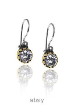 Handmade Triple Jewelry Set Made of Sterling Silver, Necklace, Earrings, Ring