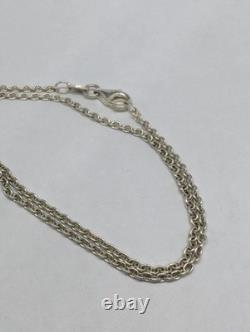 Happy Sausage Dog In The Sun Artisan Hand Made Sterling Silver Necklace. A5e