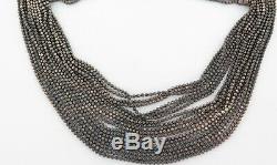 Heavy Set / Quality / Impressive Italian Made Sterling Silver Choker / Necklace