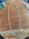 Heavy Sterling Silver Figaro Chain Necklace 24 made in Italy