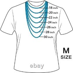 High-quality silver chain necklace, made of solid 925 sterling silver