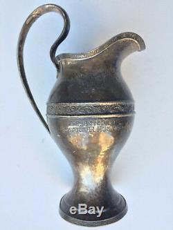 Howard Hughes - Authentic 1927 Hollywood Golf Trophy - Made Of Sterling Silver