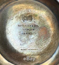 Howard Hughes - Authentic 1927 Hollywood Golf Trophy - Made Of Sterling Silver