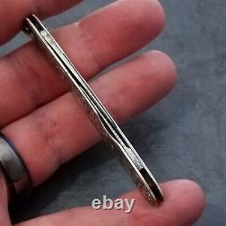 IXL George Wostenholm Sterling Silver Watch Fob Knife Made In England