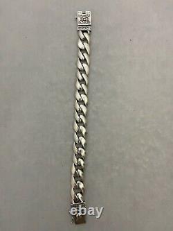 Impressive High-Quality Bracelet for Men, made of Solid 925 Sterling Silver