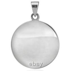 Impressive High-Quality Earth Map Pendant, made of Solid 925 Sterling Silver Impressive High-Quality Earth Map Pendant, made of Solid 925 Sterling Silver