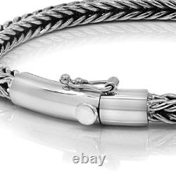 Impressive High Quality men's Elegant Bracelet made of Solid 925 Sterling Silver