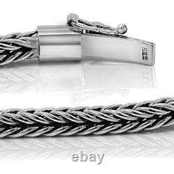 Impressive High Quality men's Elegant Bracelet made of Solid 925 Sterling Silver