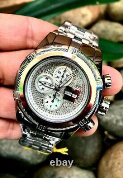 Invicta Men's New 30075 52mm Bolt Zeus Swiss Made SW500 Automatic Diamond Watch