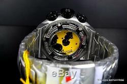 Invicta Reserve Thunderbolt Black MOP Swiss Made Steel Chronograph Watch New