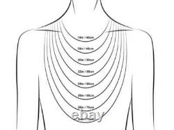 Italian Made Heavy Solid 925 Sterling Silver Curb Chain For Men, Women & Boys