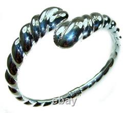 Italy Made 925 Sterling Silver Bracelet Highly Polished 26.20g Silver Jewelry