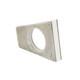 Jacel Ostrowski Modern Artisan Made Sterling Silver & White Resin Ring Sz 7.25