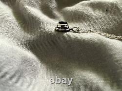 Jam Home Made Skeleton College Sterling Silver Onyx Necklace New