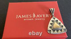 James Avery 14K/Sterling Silver Pendant, Made From a J Avery Earring-PLEASE READ