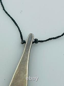 Jill Platner Vintage Sterling Silver Hand Made Necklace