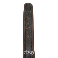 John Hardy Sterling Silver DOTS Collection Leather Strap Watch 4874