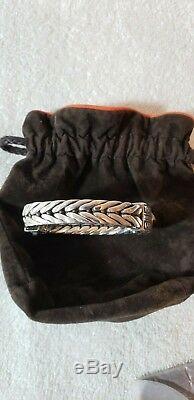 John Hardy Sterling Silver Mens Woven Bracelet Special made