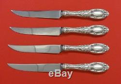 King Richard by Towle Sterling Silver Steak Knife Set 4pc HHWS Custom Made