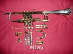 King Silversonic Trumpet Made By The H. N. White Co, Solid Sterling Silver Bell