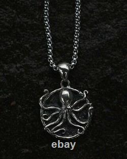 Kraken Rum x Clocks & Colours Sterling Silver Necklace Only 100 Made