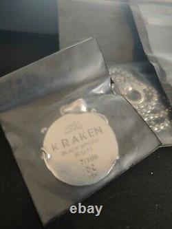 Kraken Rum x Clocks & Colours Sterling Silver Necklace Only 100 Made