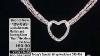 La Dea Bendata Multistrand Sterling Silver Heart Necklace Made In Italy By Karizia Video Flv