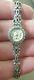 Ladies solid silver Accurist watch, 21 jewels swiss made vintage antique