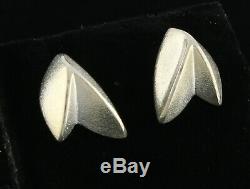 Lapponia sterling silver ear studs Made in Finland