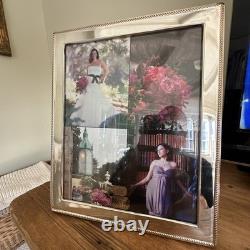 Large Beautiful Sterling Silver Picture Frame (Rectangle) made in England
