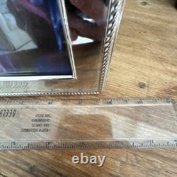 Large Beautiful Sterling Silver Picture Frame (Rectangle) made in England