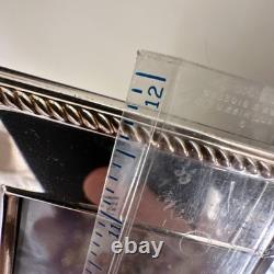 Large Beautiful Sterling Silver Picture Frame (Rectangle) made in England