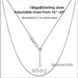 Large Radiant Blue Sapphire Necklace 925 Sterling Silver Made Sim Gemstone