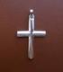 Large Sterling Silver Silver Hand Made Cross 24