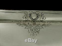 Lebkuecher Sterling Tray c1895 Hand Made 90 Ounces