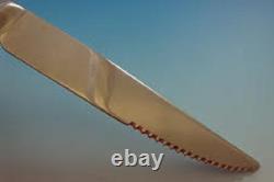 Lily by Whiting Sterling Silver Steak Knife HHWS Custom Made Serrated 8 1/2
