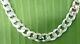 MADE IN ITALY 925 Sterling Silver 7.5mm CURB BRACELET & ANKLET & NECKLACE UNISEX