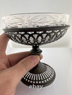 Made For Tiffany Sterling Silver&Glass Lined Compote Cup