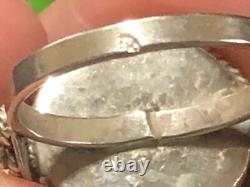 Made in Bulgaria, Ornate, Handmade Crown Ring #1, Sterling Silver 925