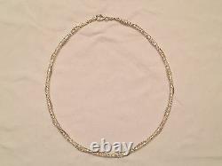 Made in Italy Sparkling Omega Necklace, Sterling Silver 925