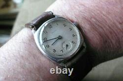 Man's Smiths Old Vintage Sterling Silver Made In England Watch